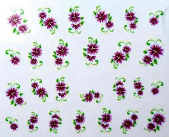 Наклейки для ногтей XF1026 Киев