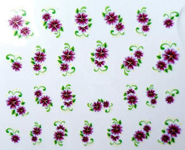 Наклейки для ногтей XF1026 Киев - изображение 3