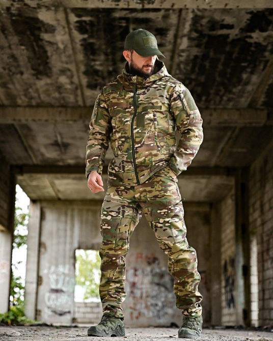 Демисезонный тактический костюм на флисе OMEGA мультикам НП4881 Одесса - изображение 12