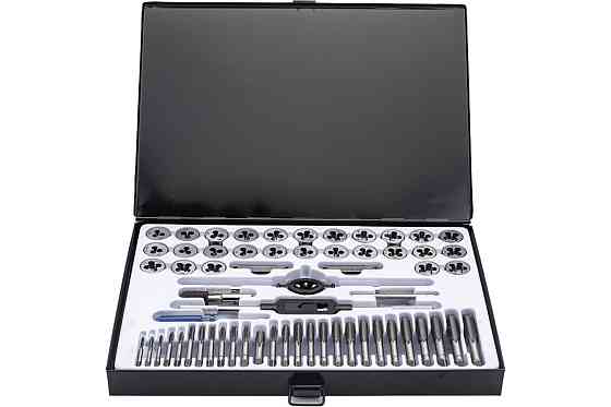 Набір мітчиків та плашок метричний та дюймовий 60 предметів JBC-M060-3 Одесса