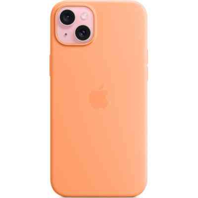 Чехол для мобильного телефона Apple iPhone 15 Plus Silicone Case with MagSafe Orange Sorbet (MT173ZM/A) Винница