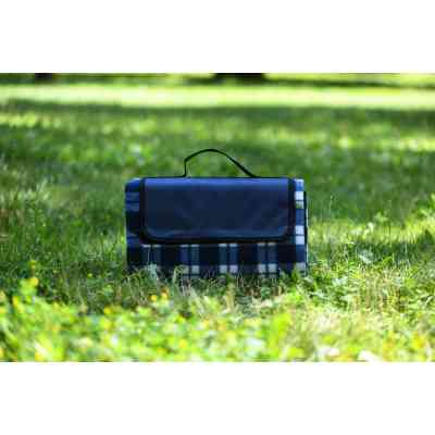 Плед Ardesto Picnic 130х170см, 100% полиэстер, клетка синий (ART0916BC) Винница