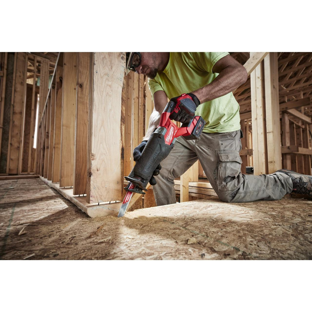 Пила шабельна акумуляторна MILWAUKEE, M18 FHZ-502X (+зар.пр., 2 акум.Х 5Аг, HDкейс) Одеса - фото 8