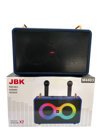 Портативная Акустическая Колонка JBK M4403 Bluetooth LED 2MIC 30Вт 4