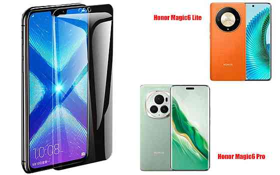 Захисне скло NeoGlass для Honor Magic6 Lite, Honor Magic6 Pro – надпрозоре та стійке Київ