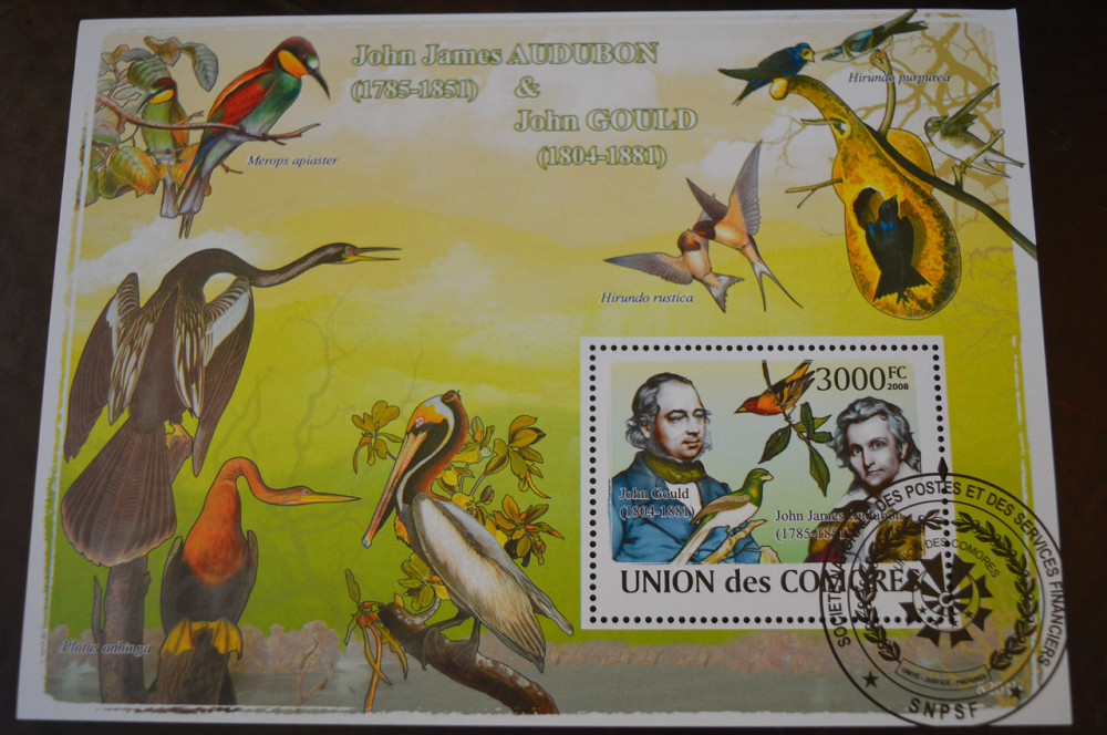 Марки. Фауна. Блок. 2009 рік (Б-8) Полтава - фото 1