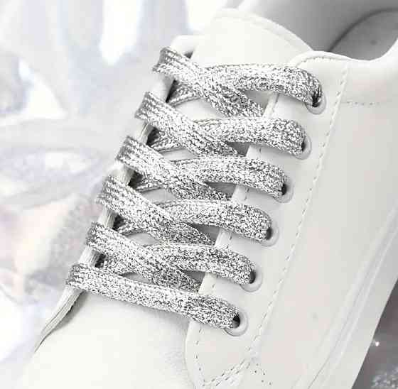 Шнурки блискучі глітерні Сміла