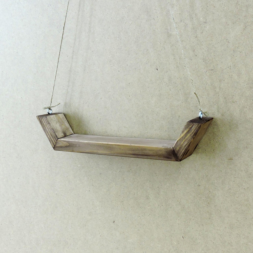 Полиця настінна для квітів "Редонда" капучино Миколаїв - фото 5