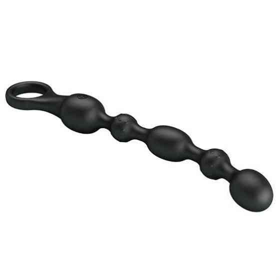Анальний стимулятор - Pretty Love Van Anal Beads Black Sex Aura Київ