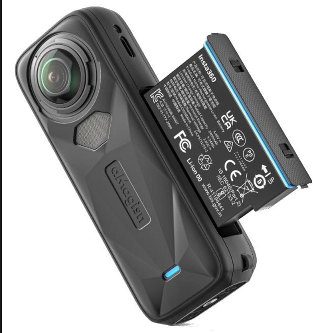 Чохол для Insta360 X5 силіконовий з ковпачком aMagisn PF05 Київ - фото 3