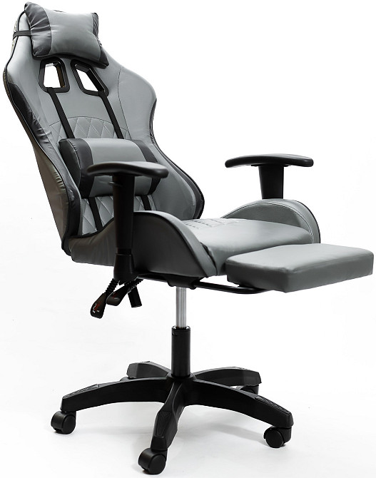 Кресло геймерское DIEGO Raptor gray Киев - изображение 5