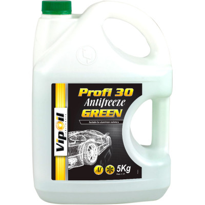 Антифриз VIPOIL Profi 30 Green 5кг (701393) Вінниця - фото 1