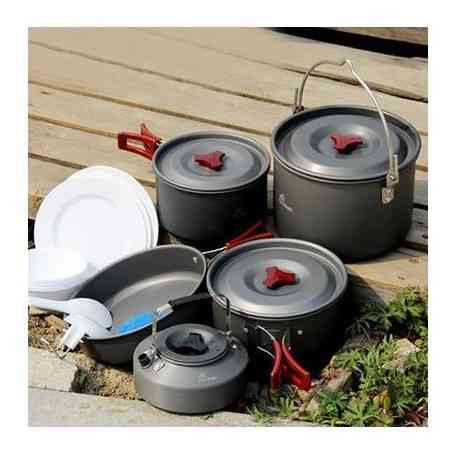 Посуда туристическая 5 в 1 Cooking Set DS-309. а232 Одесса