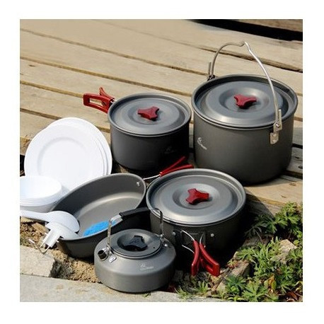 Посуда туристическая 5 в 1 Cooking Set DS-309. а232 Одесса - изображение 2