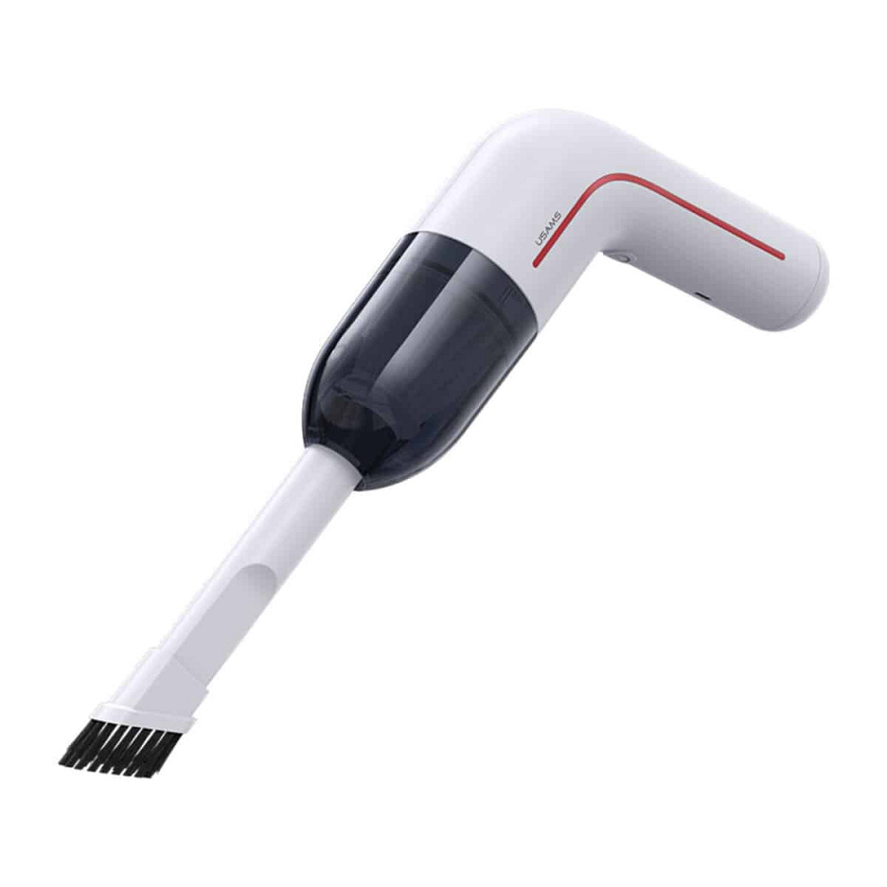 Автомобільний пилосос Usams US-ZB253 Mini Handheld Vacuum Cleaner LEJ Series White Київ - фото 1
