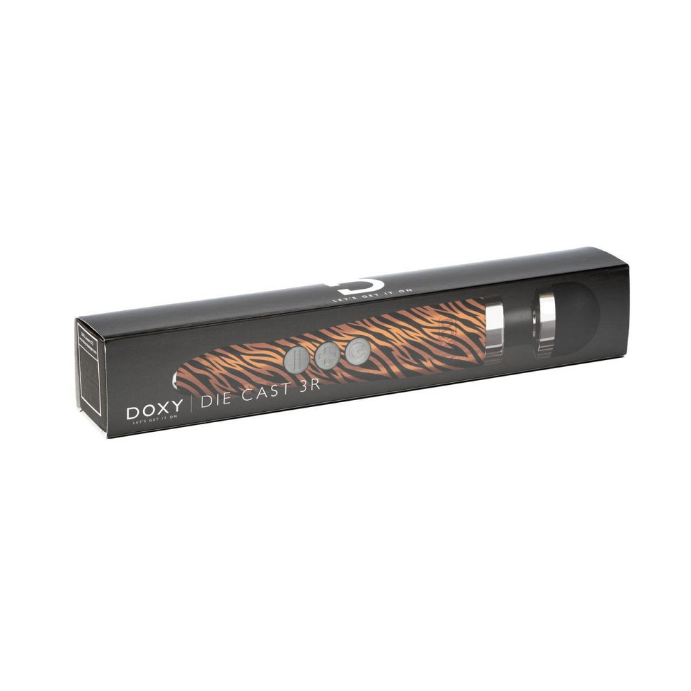 Вібромасажер DOXY Die Cast 3R - TIGER, дуже потужний, перезаряджуваний, металевий корпус Sex Aura Київ - фото 4