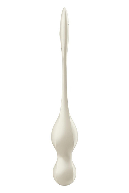 Смарт-шарики Кегеля Satisfyer Love Birds 1 с вибрацией, белые Sex Aura Киев - изображение 4