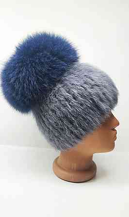 Шапка хутряна жіноча Бон Анетта Сірий Харків