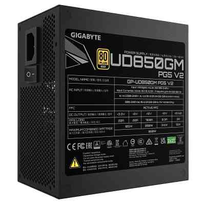 Блок питания GIGABYTE 850W (GP-UD850GM PG5 V2) Винница