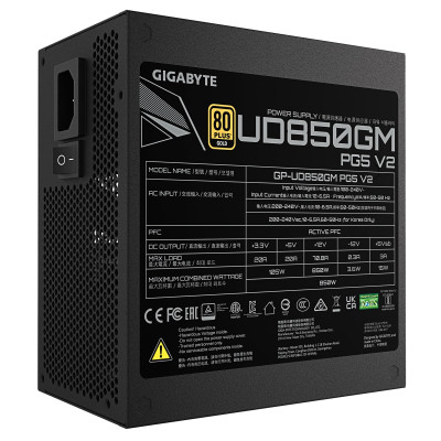 Блок живлення GIGABYTE 850W (GP-UD850GM PG5 V2) Вінниця - фото 5