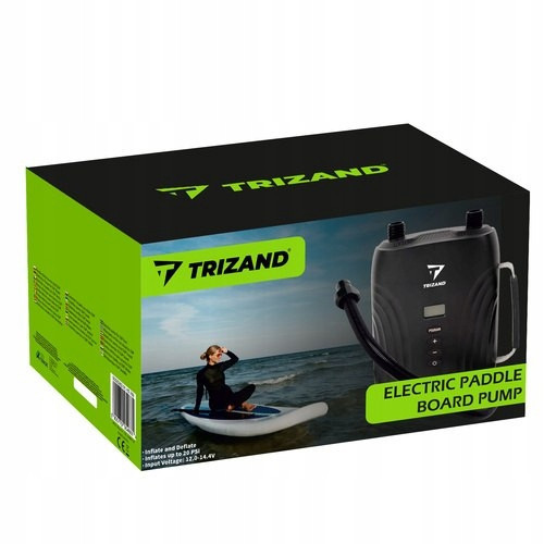 Електричний насос автомобільний 2в1 для SUP-дошки з насадками Trizand (25262) Нововолинськ - фото 8