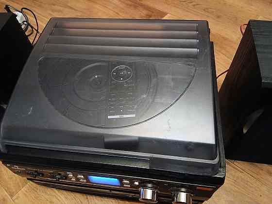 Б/У Вініловий програвач музикальний центр аудіосистема  Auna TCR-186.40 Вт Дніпро