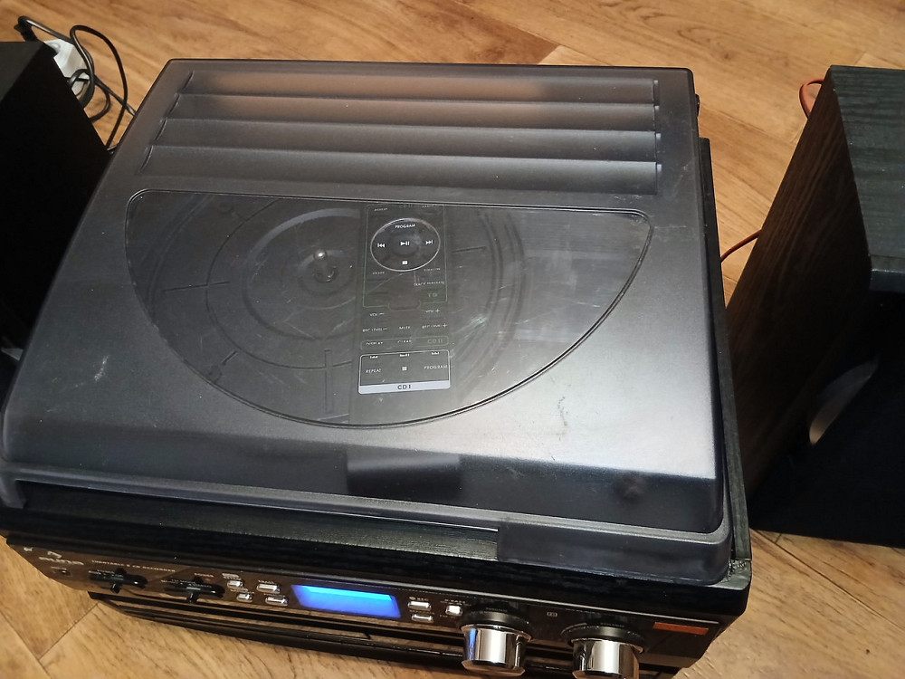 Б/У Вініловий програвач музикальний центр аудіосистема  Auna TCR-186.40 Вт Дніпро - фото 4