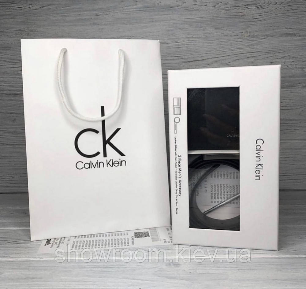 Чоловічий подарунковий набір портмоне та ремінь (439) Київ - фото 5