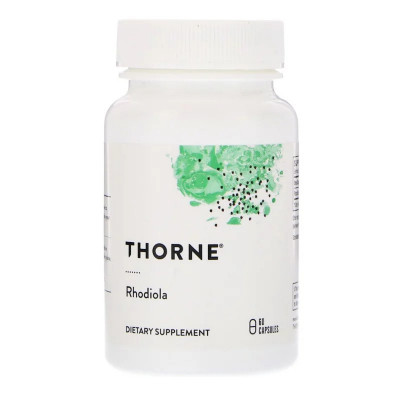 Трави Thorne Research Родіола, Rhodiola, 100 мг, 60 капсул (THR-75502) Вінниця - фото 1