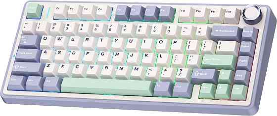 Клавіатура бездротова Aula F75 White (6948391208640) ( Білий ) Харьков