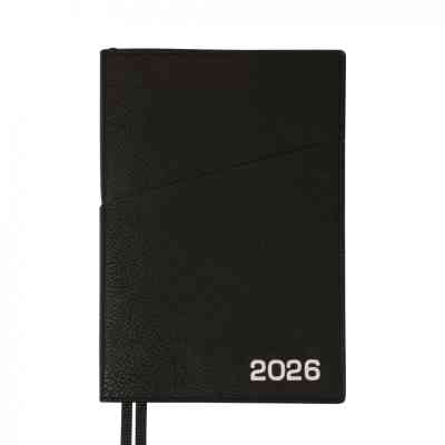 Тижневик Leo planner А5 датований 2026 "Credo", інтегральний, чорний, 368 сторінок (252647) Вінниця