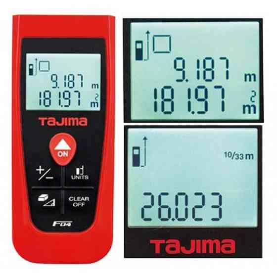Лазерна рулетка Tajima LKT-F05 50 метрів, лазерний далекомір Одеса