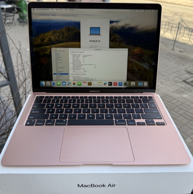 Ноутбук Open Box MacBook Air M1 8/512gb Gold Київ - фото 6