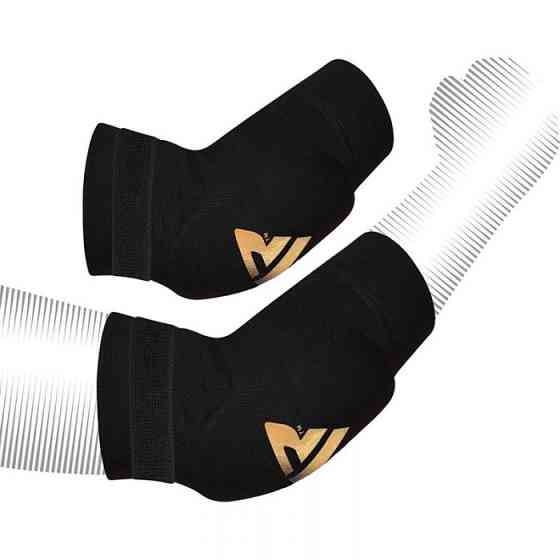 Налокотники для волейболу RDX Soft Black (2 шт.) XL Кам'янське