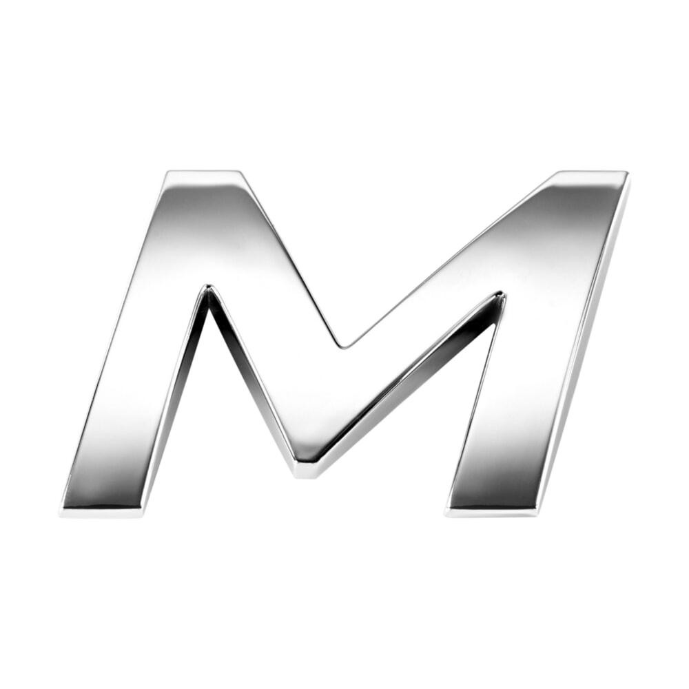 Наклейка 3 см Буква M Киев - изображение 1