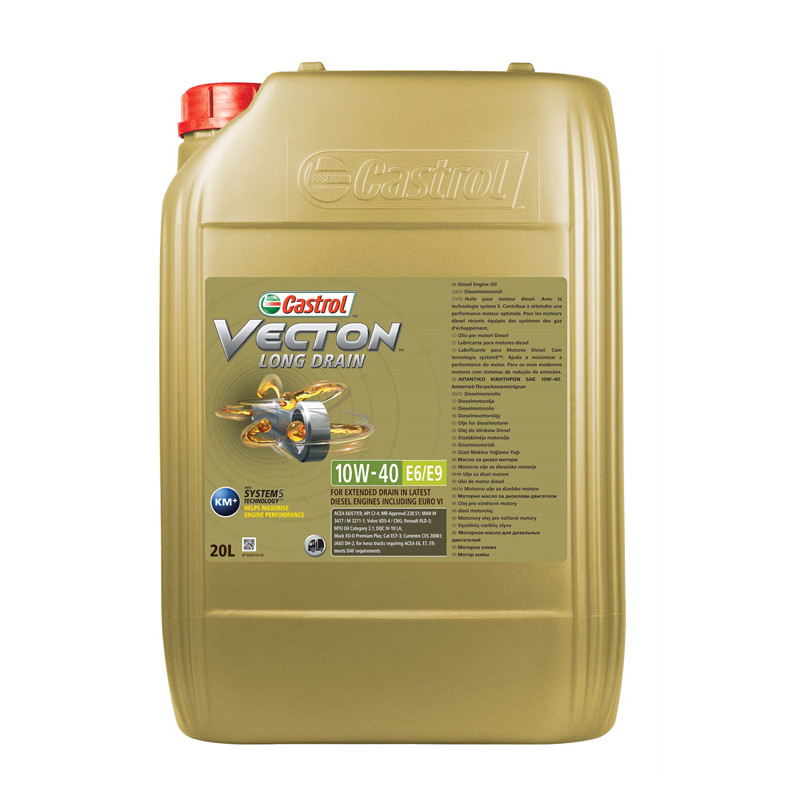 Моторне масло Castrol Vecton Long Drain 10W-40 20л Львів - фото 1