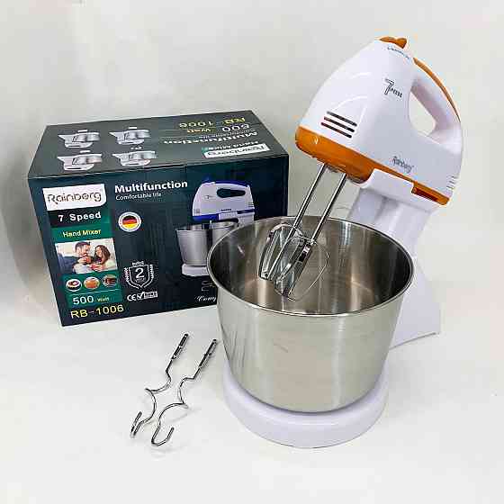 Простий кухонний міксер, Міксер з підставкою для стаціонарного використання Надійний для кухні GH-90 Івано-Франківськ