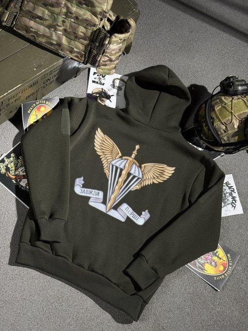 Худи CELEO на флисеЗвжди перші олива ВТ7989 Одесса - изображение 1