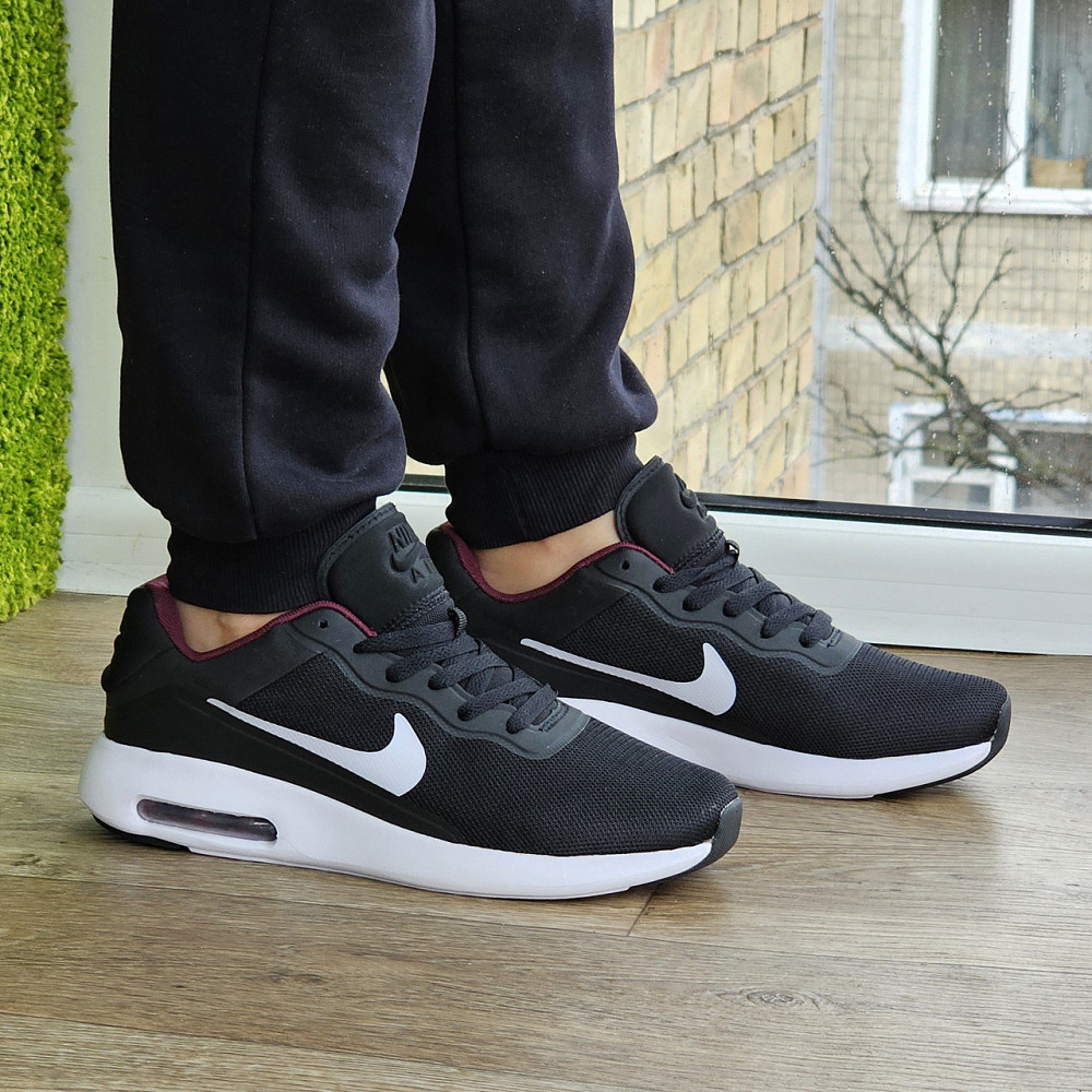 Мужские Кроссовки Nike 90 Черные Найк с Амортизацией Тканевые (размеры: 41,42,43,44) - 535-6 Днепр - изображение 5