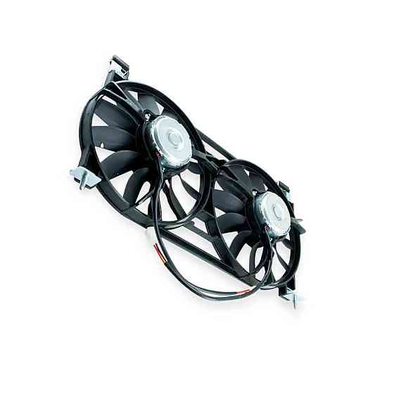 Вентилятор электрический 21213, 21214, 2131 в сборе радиатора Мукачево