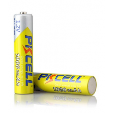 Аккумулятор PKCELL 1.2V AAA 1000mAh NiMH Rechargeable Battery, 2 штуки в блистере цена за блистер Полтава