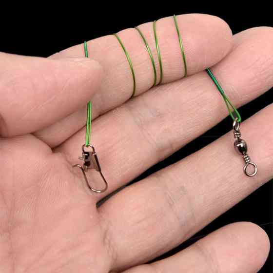 Комплект стальных поводков для рыбалки, 20 шт, 25 см Киев