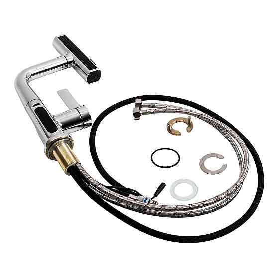 Змішувач для рукомийника з індикатором A240 Platinum Коломыя