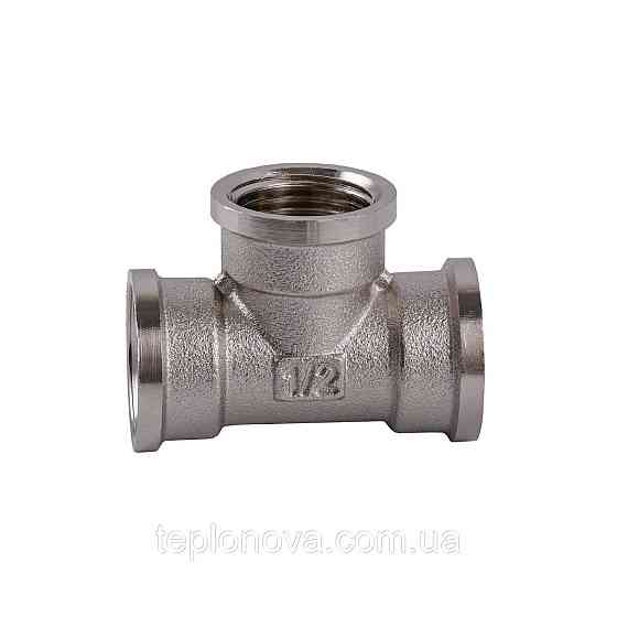 Трійник 1/2" ВВ нікельований NT331S OPTIMUM Чернівці