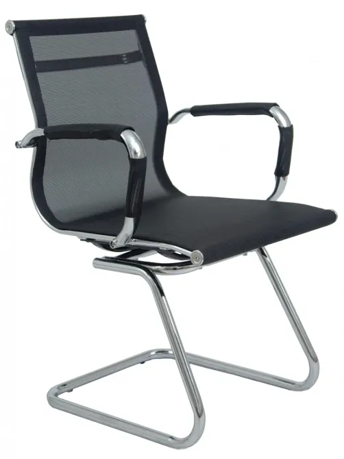 Офісне Конференційне Крісло Richman Руководителя Koln CF Хром Чорний Київ - фото 1
