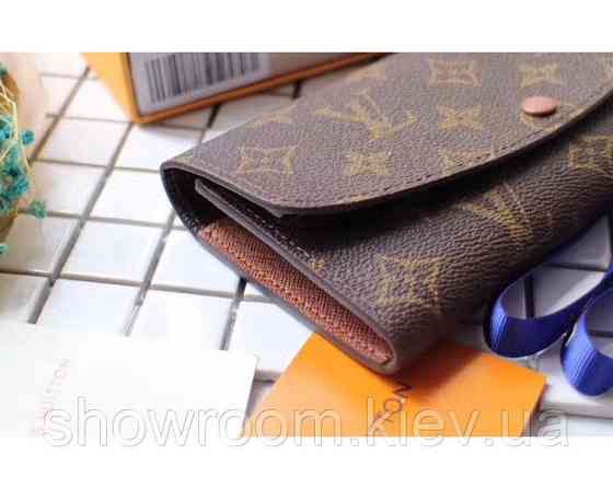 Женский вместительный кошелек ЛВ (60136) brown Lux Киев