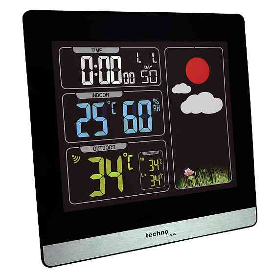 Метеостанция Technoline WS6448 Black (WS6448) Вінниця