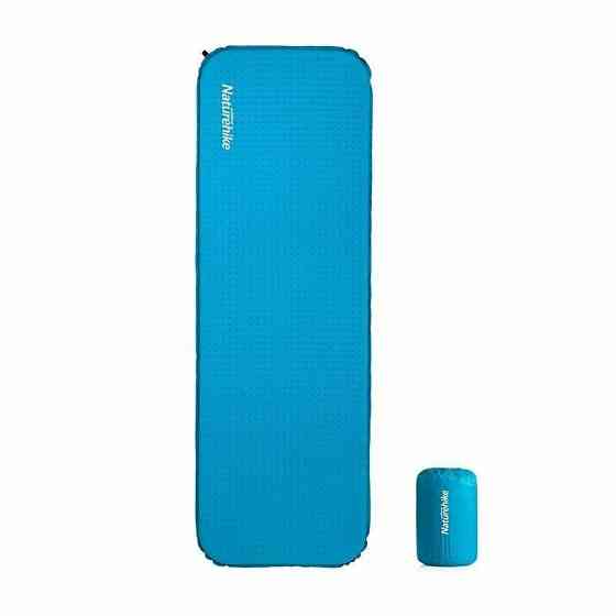 Килимок самонадувний Naturehike C034 NH19Q034-D, 30 мм, Розмір L, блакитний Киев