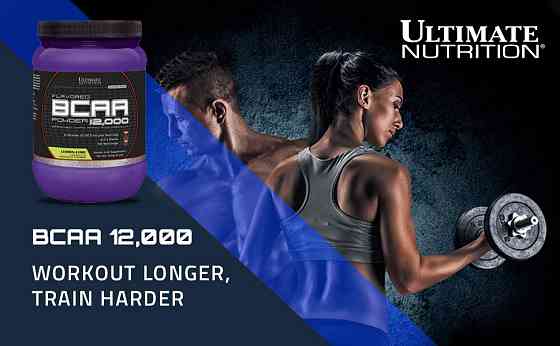 Амінокислоти Ultimate nutrition BCAA 12,000 228 г, Orange Луцьк