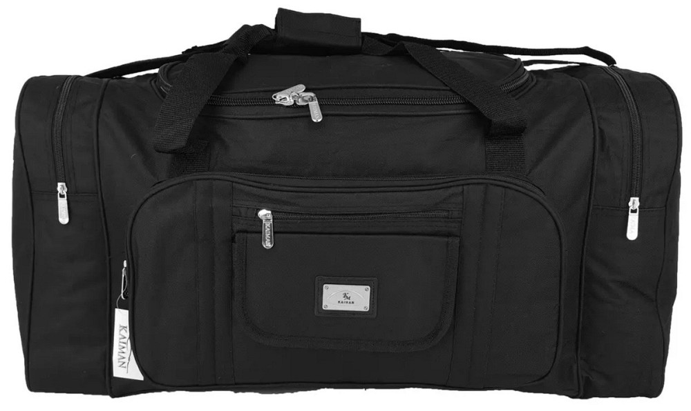 Сумка дорожня KAIMAN 70 см чорна S700701 Київ - фото 1